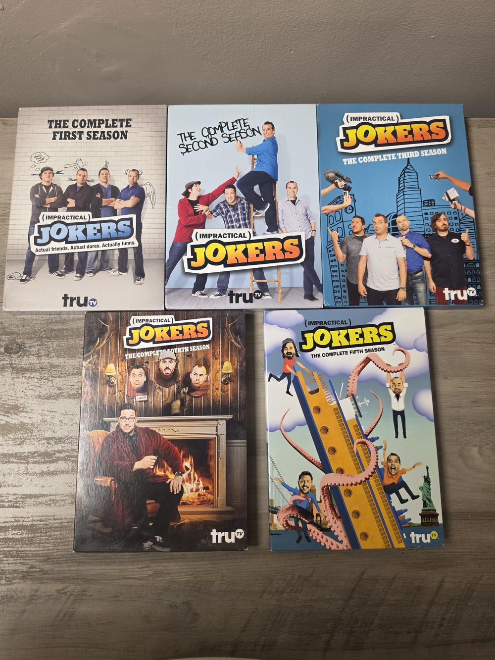 Impractical Jokers Season 1-5 DVD Set